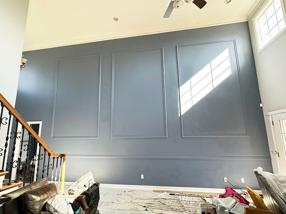 2004 Carpentry Lexington KY Home Renovations accent wall 6