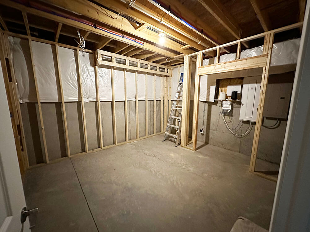 2004 Carpentry Lexington KY Home Renovations basement frame