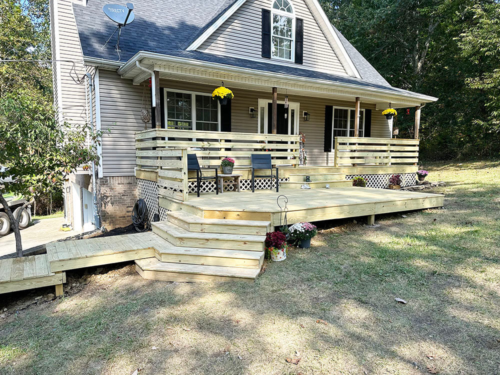 2004 Carpentry Lexington KY Home Renovations gould deck 2
