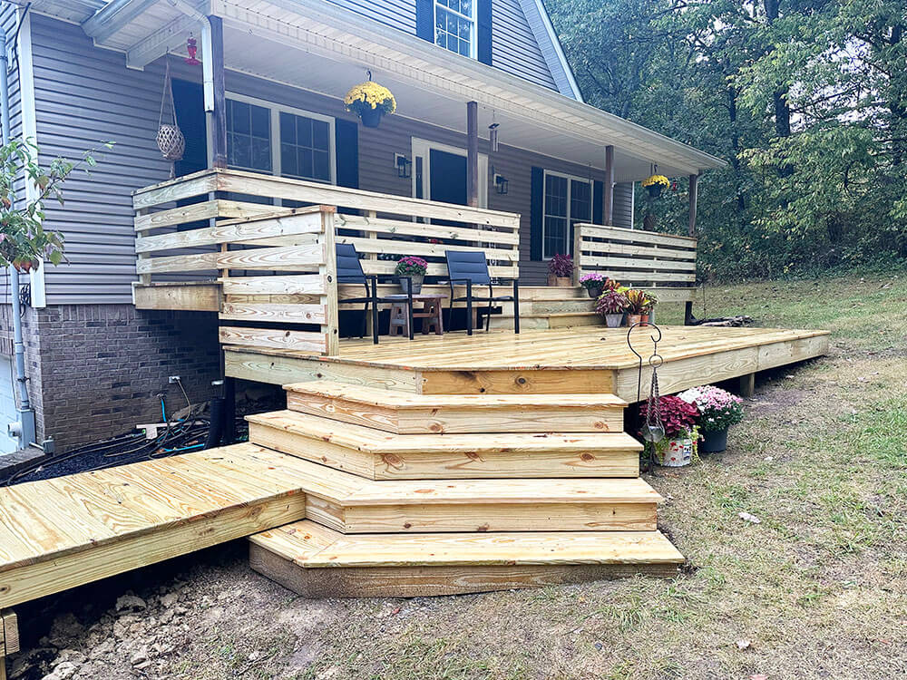 2004 Carpentry Lexington KY Home Renovations gould deck 7