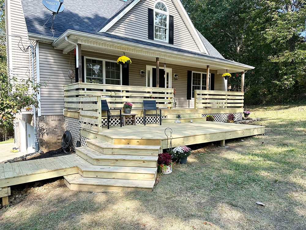 2004 Carpentry Lexington KY Home Renovations gould deck