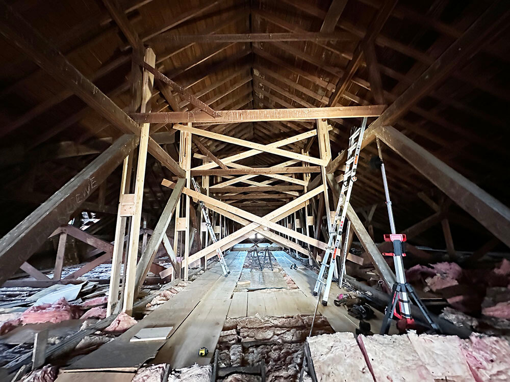2004 Carpentry Lexington KY Home Renovations paris commercial framing 3